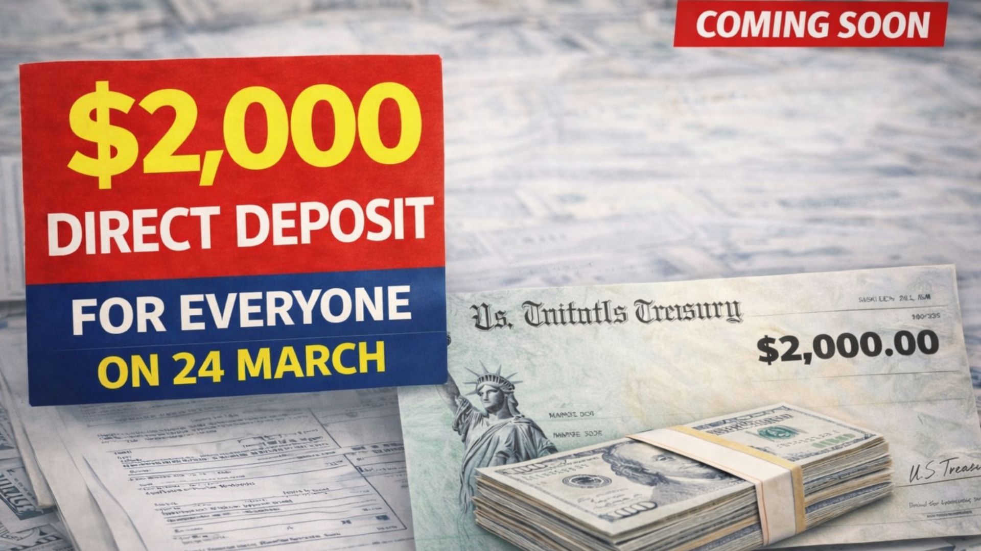 $2,000 Direct Deposit CONFIRMED – Payments Start March 24